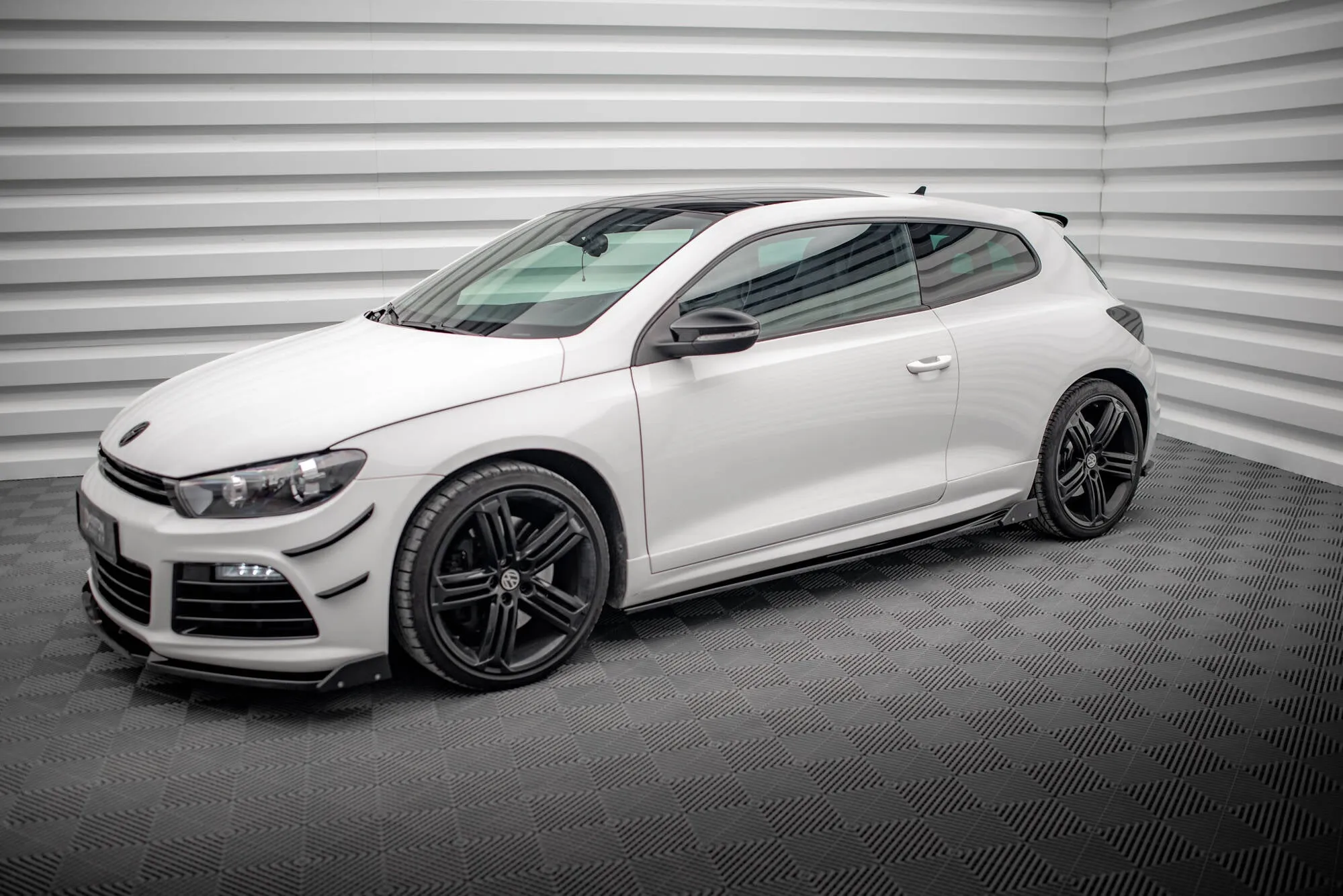 Side Skirts Diffusers V.2   Flaps Volkswagen Scirocco R Mk3