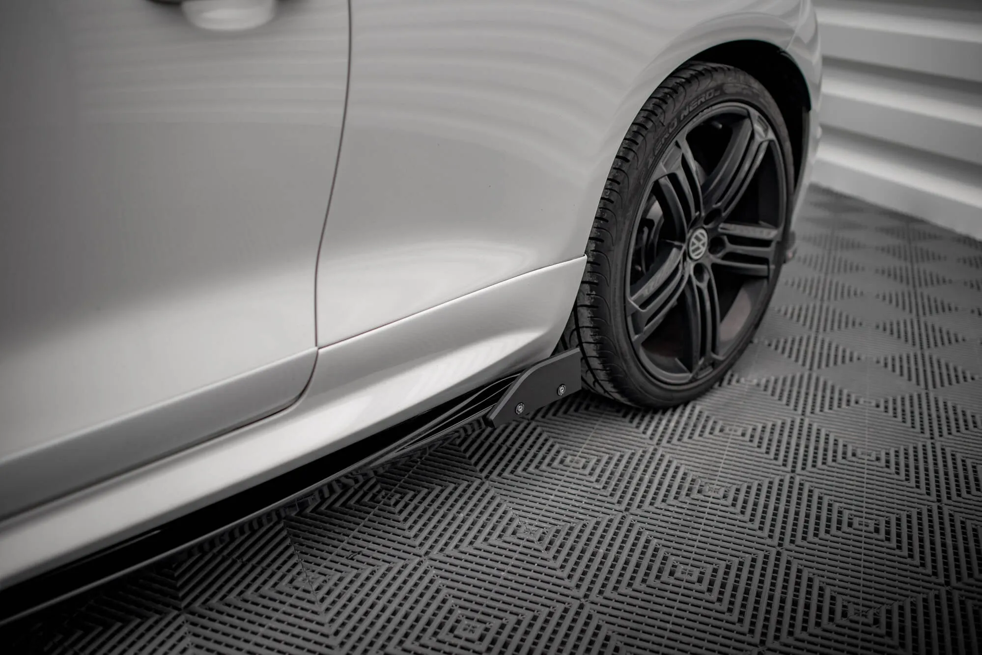 Side Skirts Diffusers V.2   Flaps Volkswagen Scirocco R Mk3