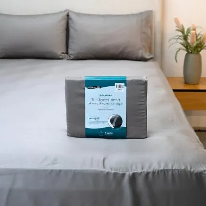 Signature Tencel™ Tailored Neverslip™ Fitted Sheets and Pillowcases