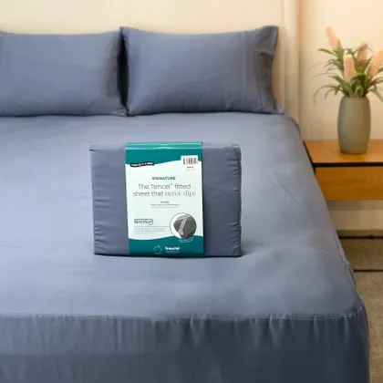 Signature Tencel™ Tailored Neverslip™ Fitted Sheets and Pillowcases