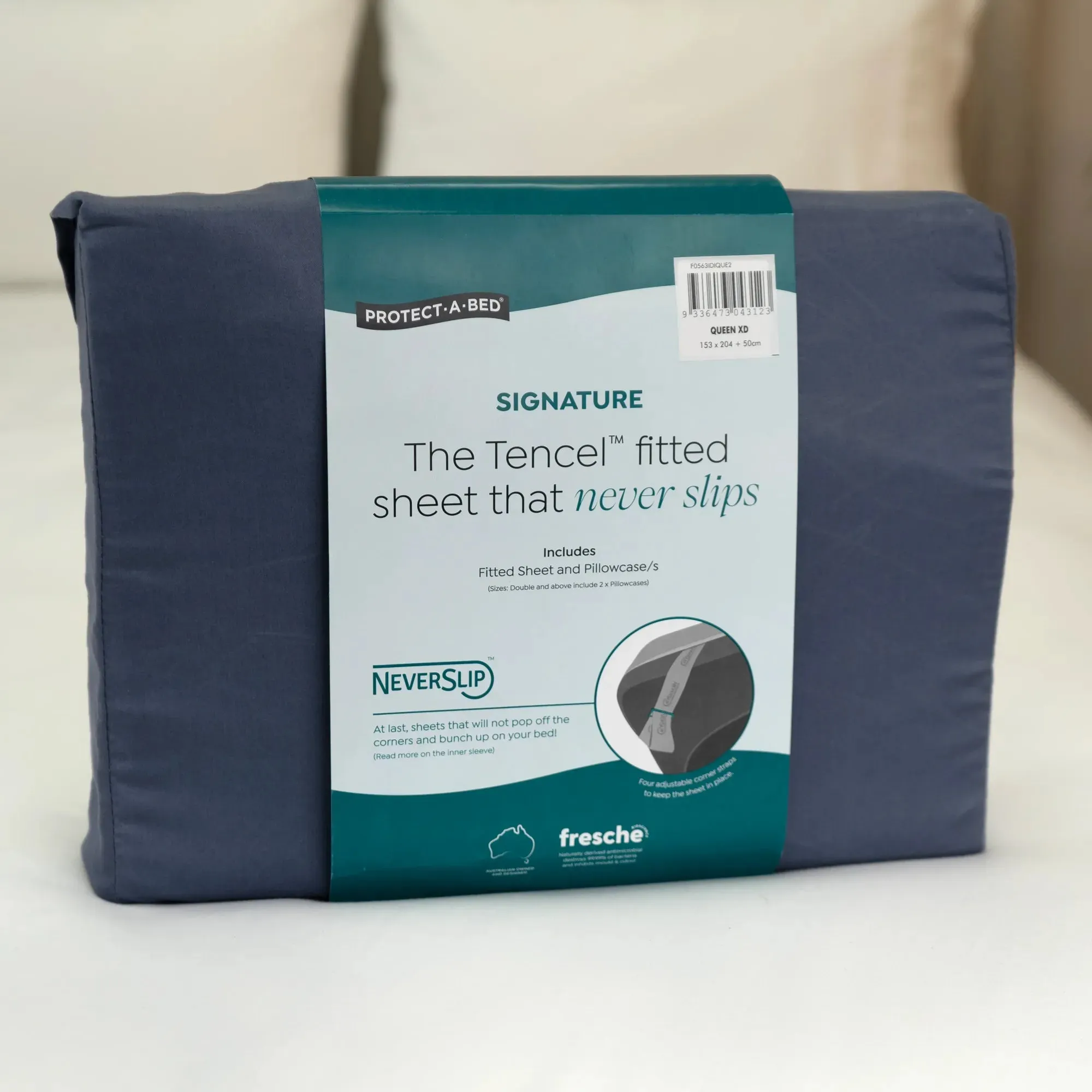 Signature Tencel™ Tailored Neverslip™ Fitted Sheets and Pillowcases