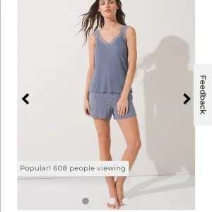 SOMA Cool Nights® Rib Lace Cami &amp;Shorts Pajama Set