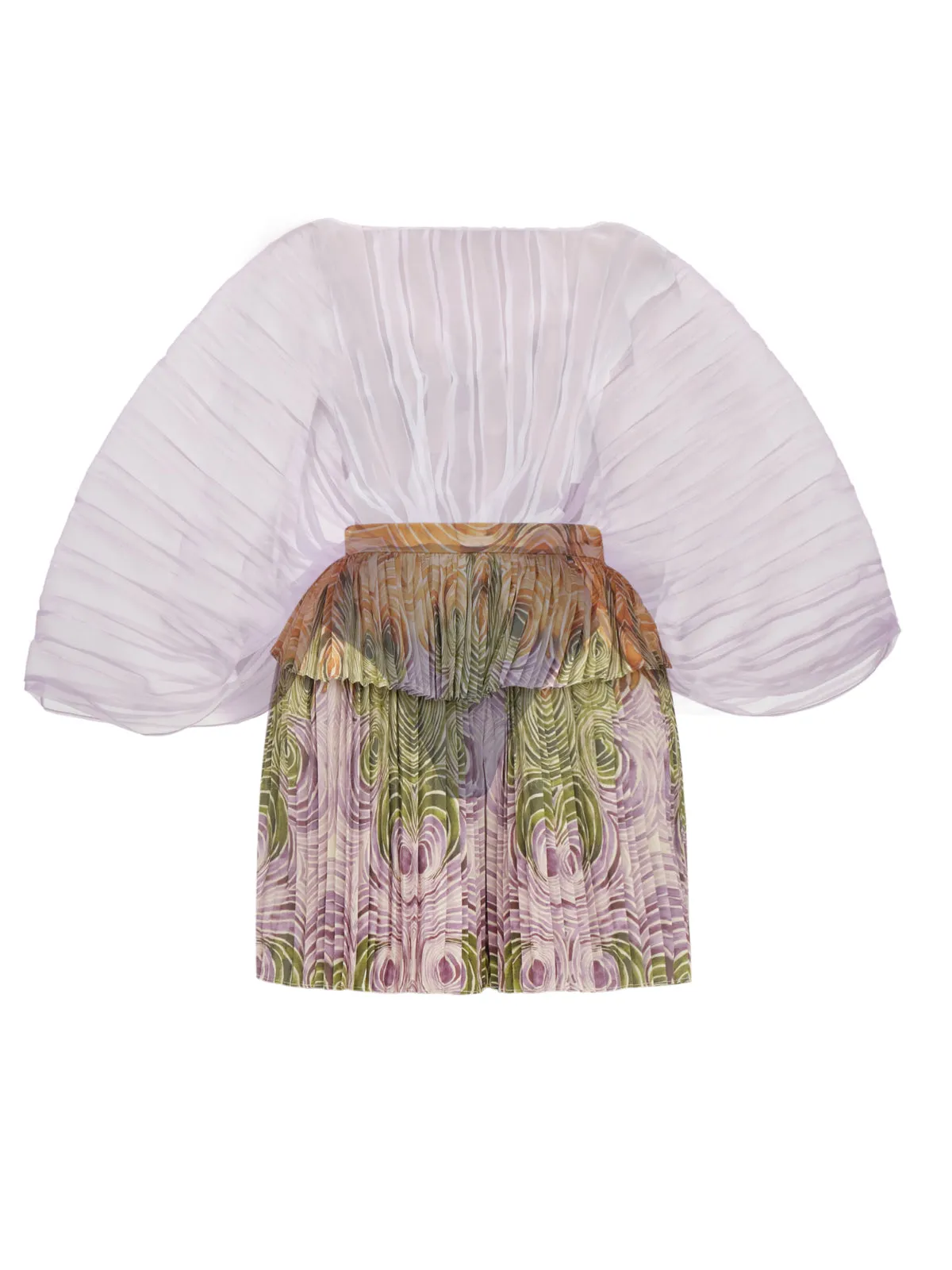 Sombra Thong Leotard-Akacia Pleated Shorts ::RET