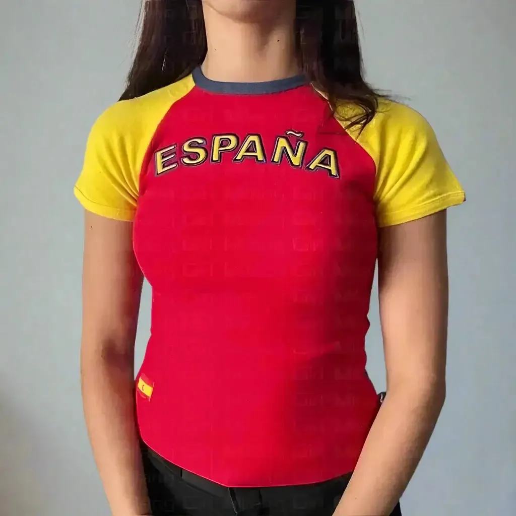 Spain Crop Top
