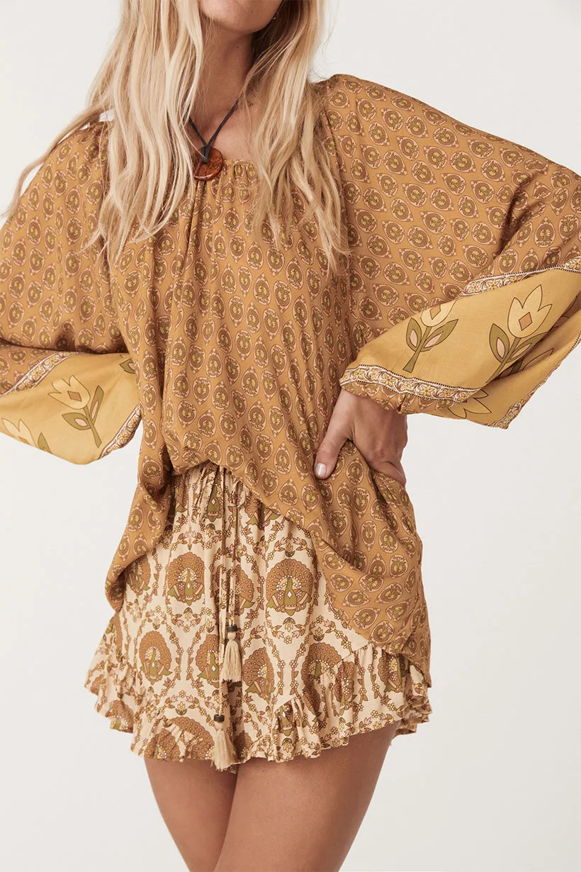 Spell Chateau Flutter Short Champagne