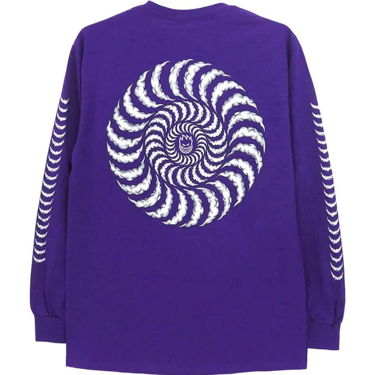 Spitfire Smoke Classic Sleeve Longsleeve T-Shirt Purple