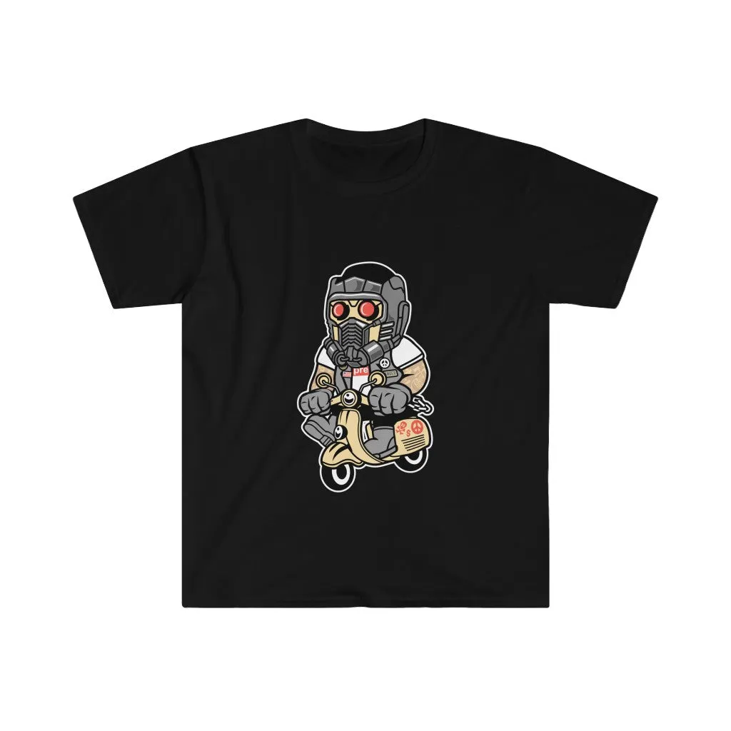 Star Lord Scooter T-Shirt