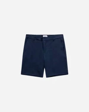 Steffen Melange Shorts - Navy Melange