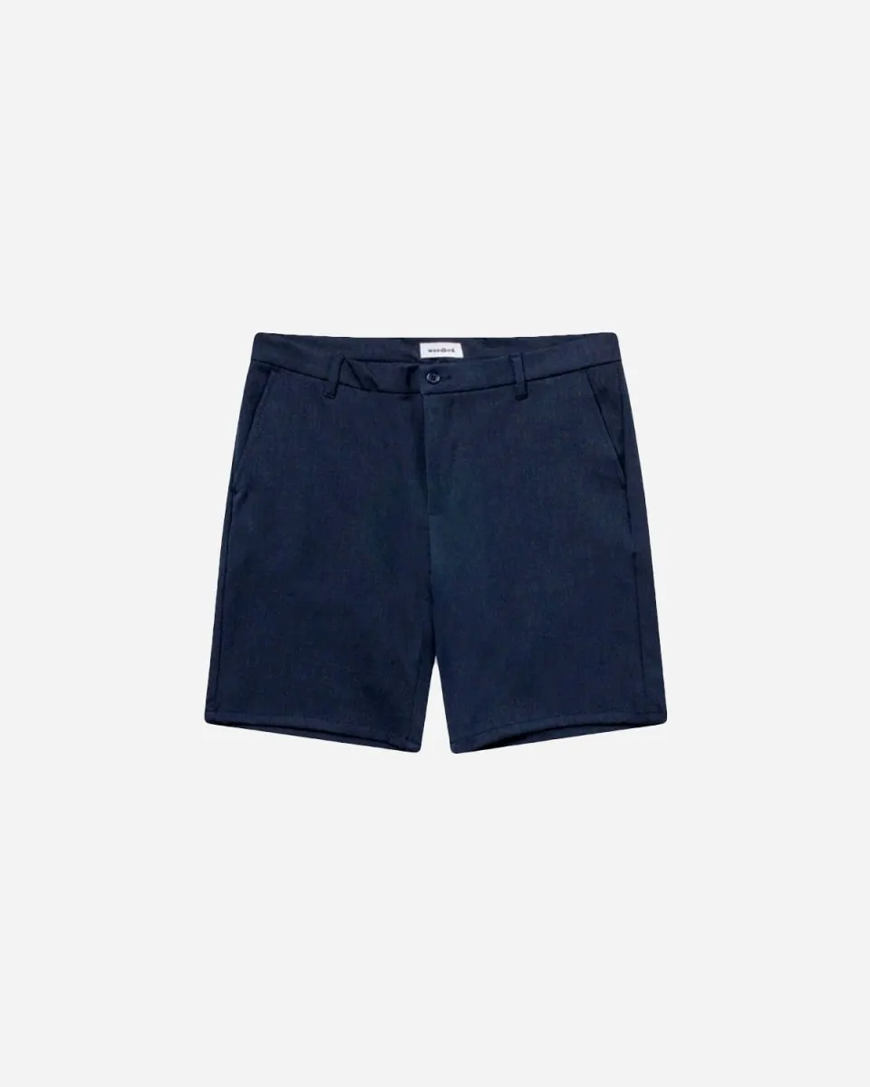 Steffen Melange Shorts - Navy Melange