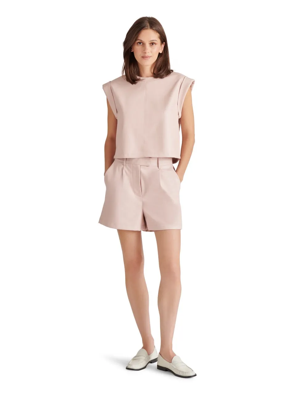 Steve Madden Imelda Pleated Shorts