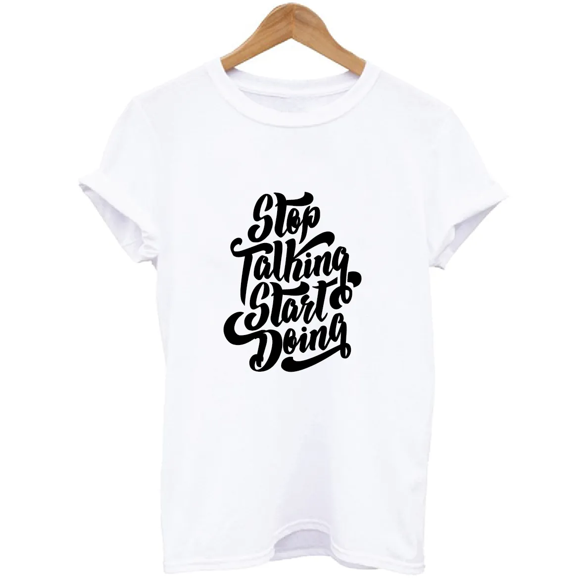 Stop Talking Start Doing Men T-shirt
