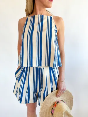 Stripe Short Set