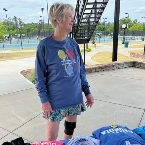 Summer Tennis Racquets Long Sleeve Tee
