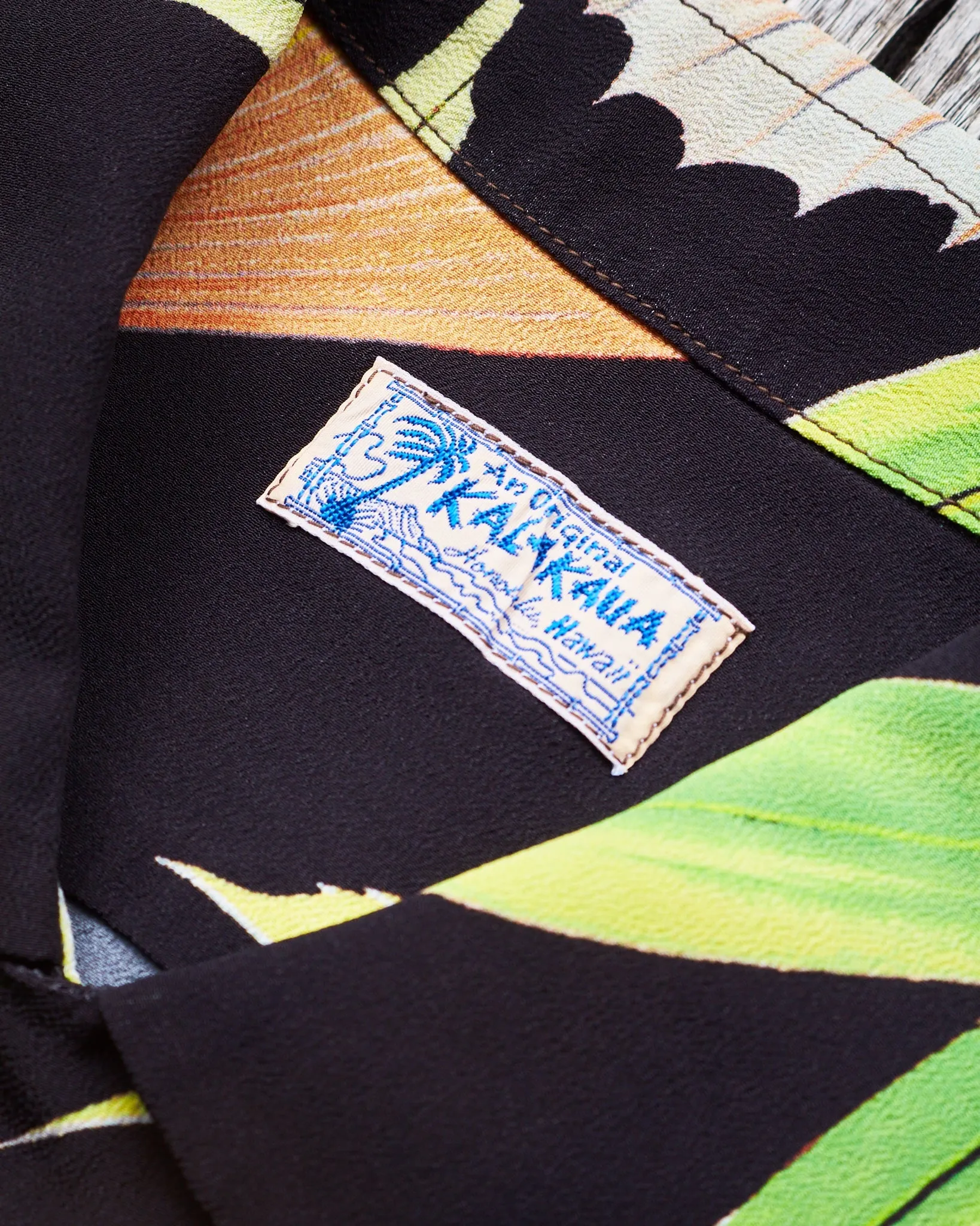 Sun Surf Rayon Hawaiian Shirt "Red Snapper" Special Edition Kalakaua