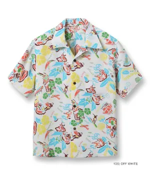 Sun Surf RAYON HAWAIIAN SHIRT “SYMBOL OF THE ISLANDS”