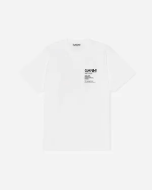 T-shirt Butterfly - White