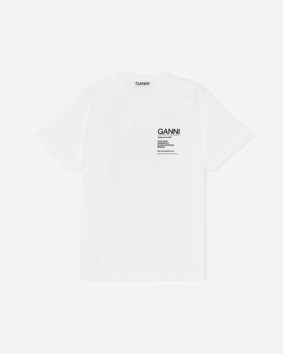 T-shirt Butterfly - White