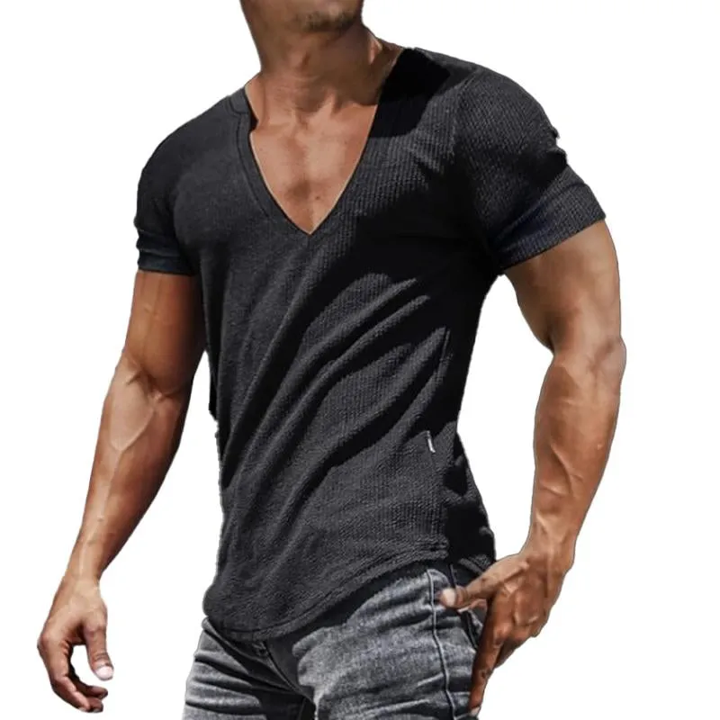T-shirt de sport coupe slim à manches courtes vintage