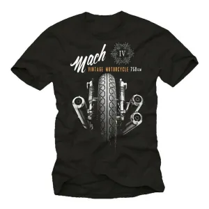 T Shirt Femme Moto Vintage