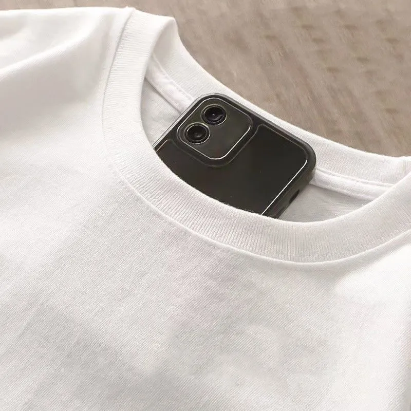 T-shirt imprimé tête de mort vintage