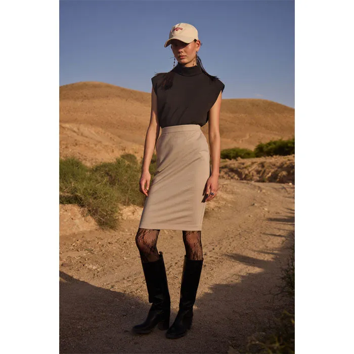 T-Shirt «Minlina» in schwarz von ICHI