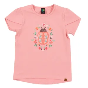 T-shirt rose Douce coccinelle S2504-06