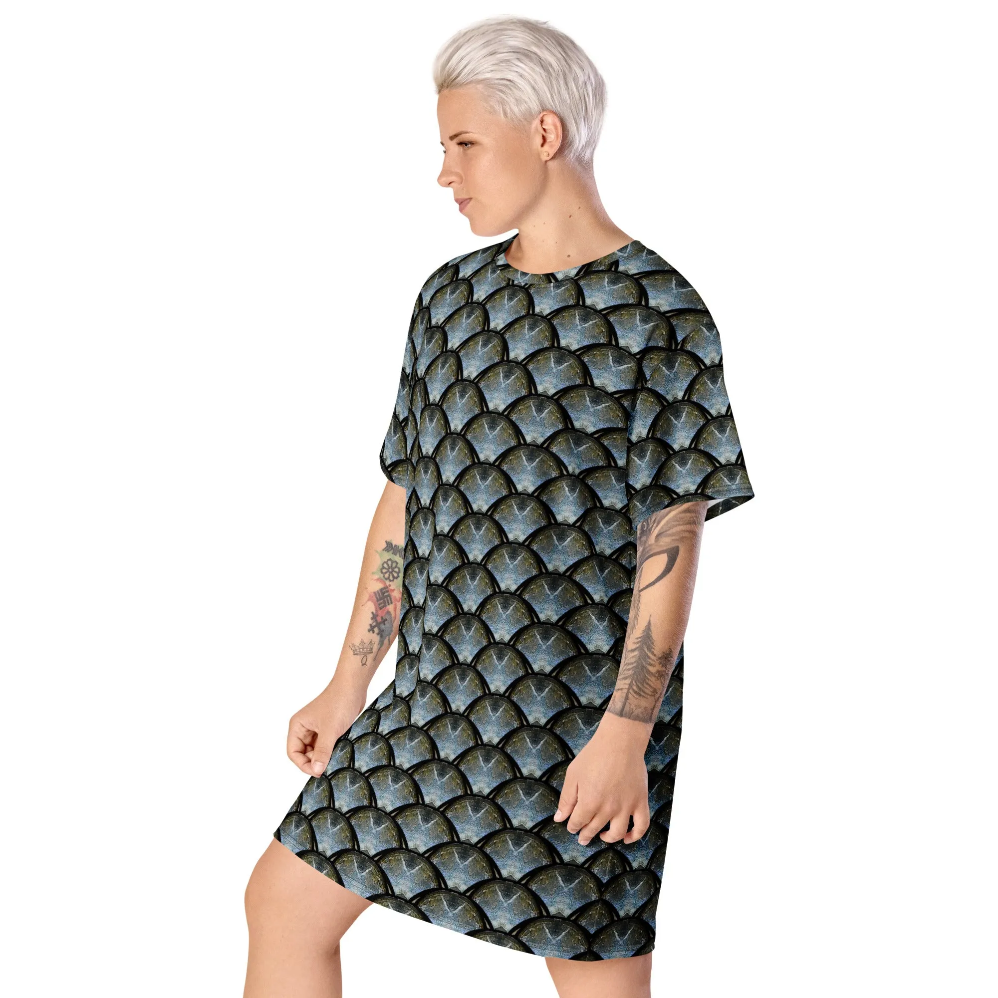 T-Shirt Tunic (Muliebris/Virilis)(Opal Skies Cantus Primus "Lūminōsitās") RJSTHs2024 RJS