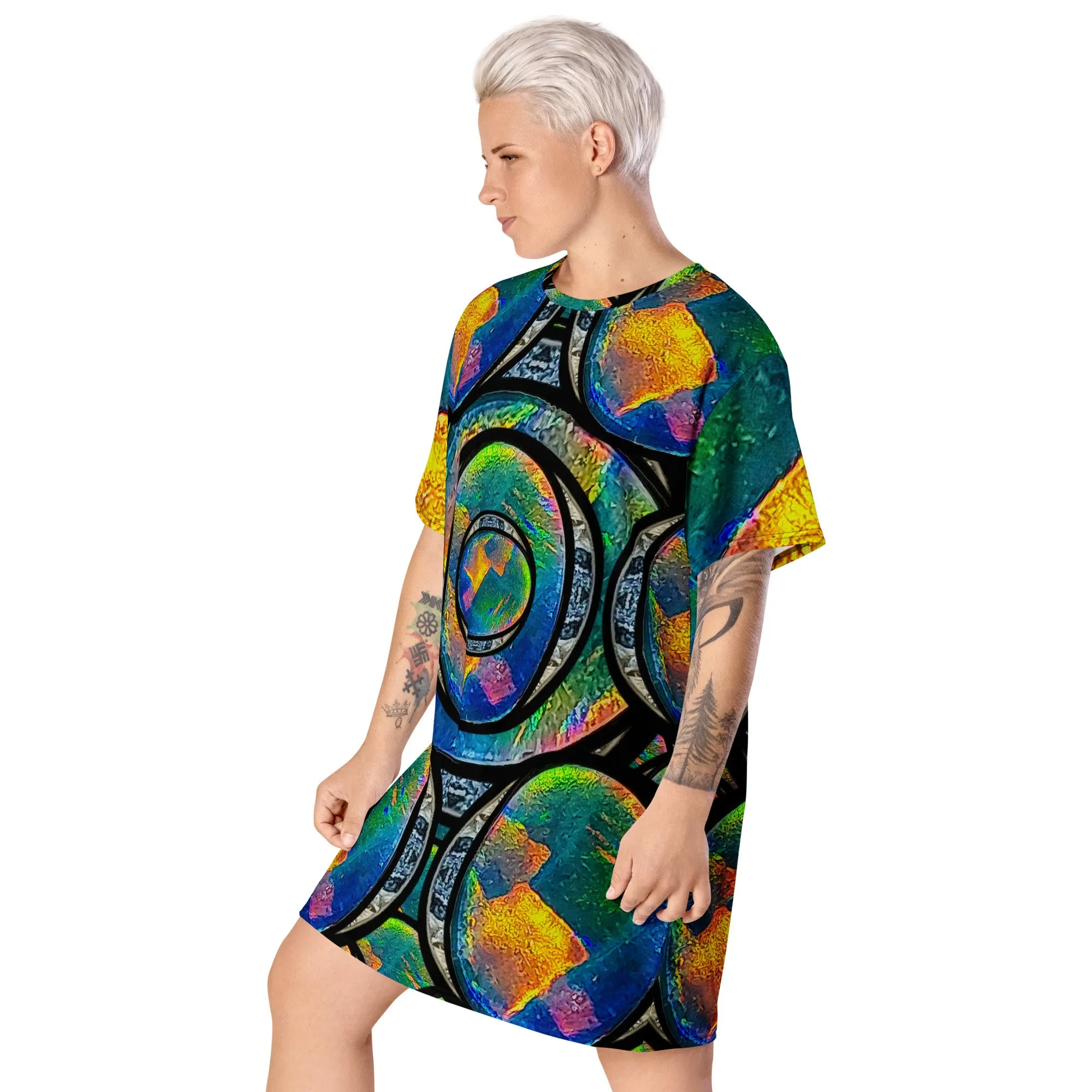 T-Shirt Tunic (Muliebris/Virilis)(Opal Skies Cantus Primus) RJSTHs2024 RJS