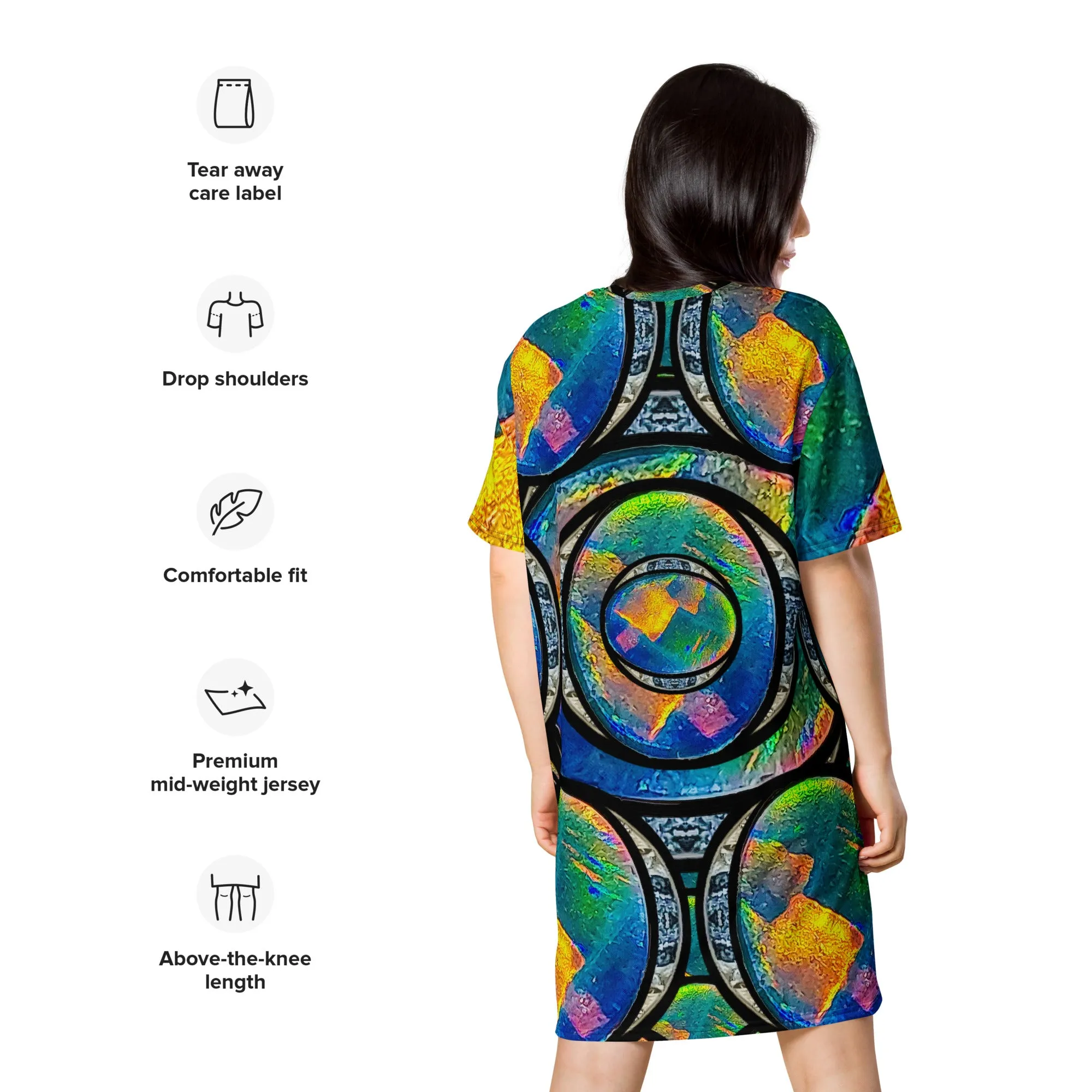 T-Shirt Tunic (Muliebris/Virilis)(Opal Skies Cantus Primus) RJSTHs2024 RJS