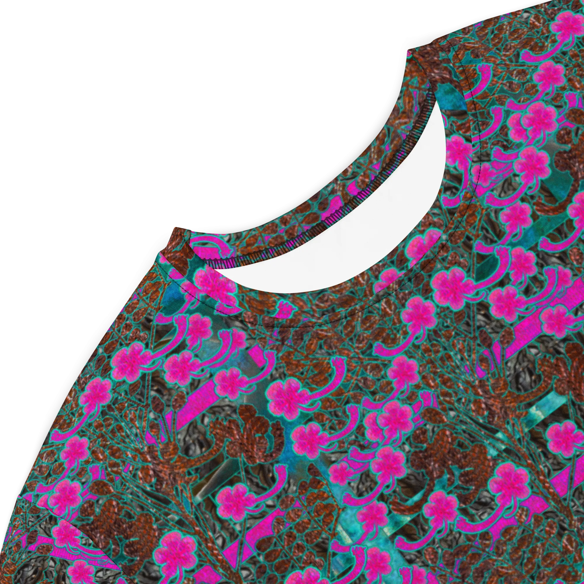 T-Shirt Tunic (Muliebris/Virilis)(Tree Link WindSong Flower) RJSTH@Fabric#8 RJSTHW2024 RJSv