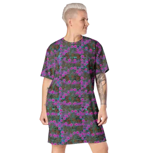 T-Shirt Tunic (Muliebris/Virilis)(Tree Link WindSong Flower) RJSTH@Fabric#8 RJSTHW2024 RJSv