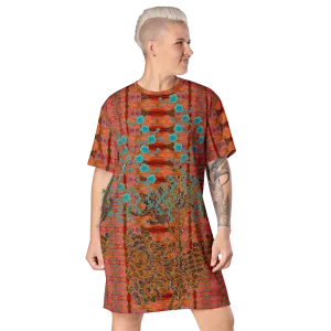 T-Shirt Tunic (Muliebris/Virilis)(WindSong Flower) RJSTH@Fabric#12 RJSTHW2024 RJS
