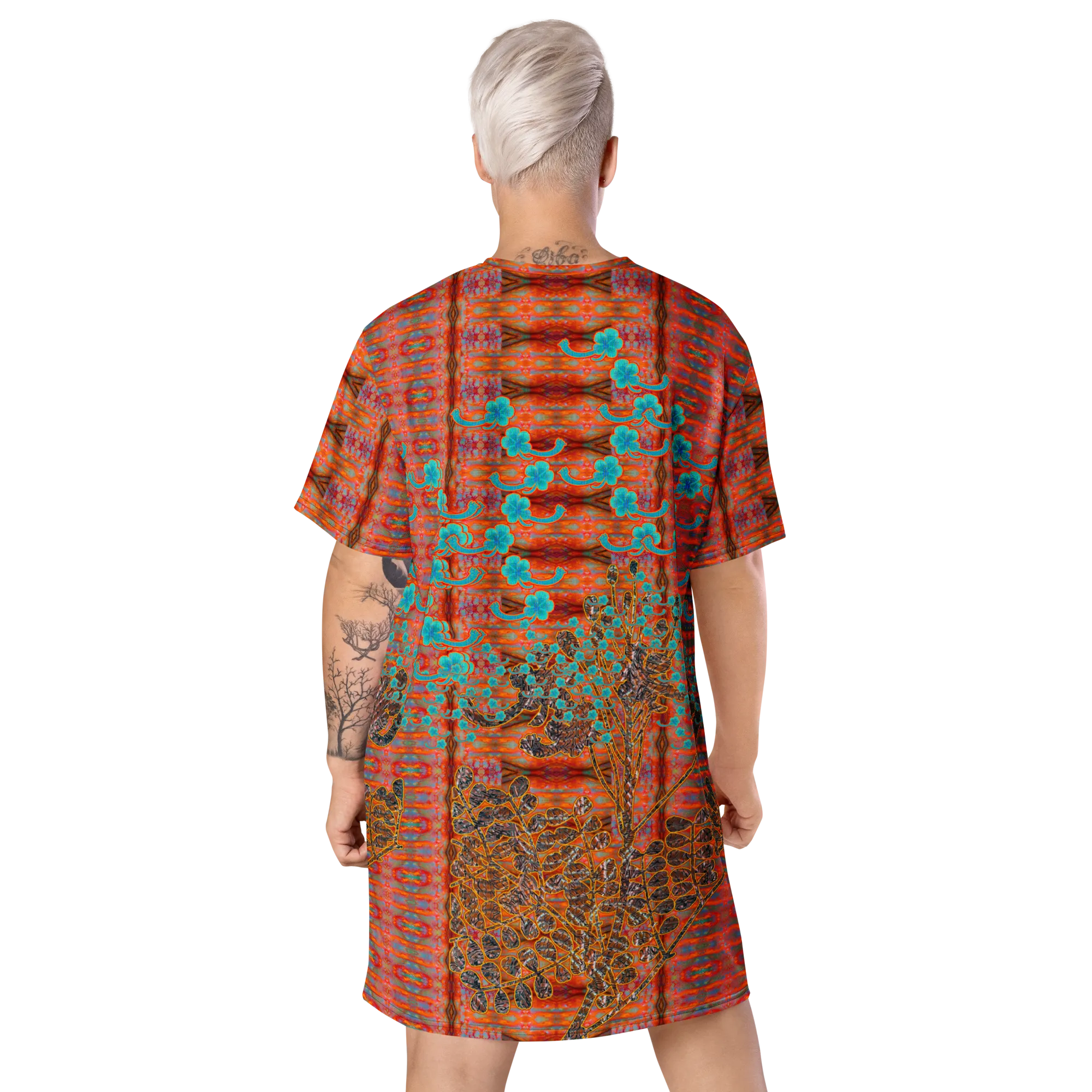 T-Shirt Tunic (Muliebris/Virilis)(WindSong Flower) RJSTH@Fabric#12 RJSTHW2024 RJS