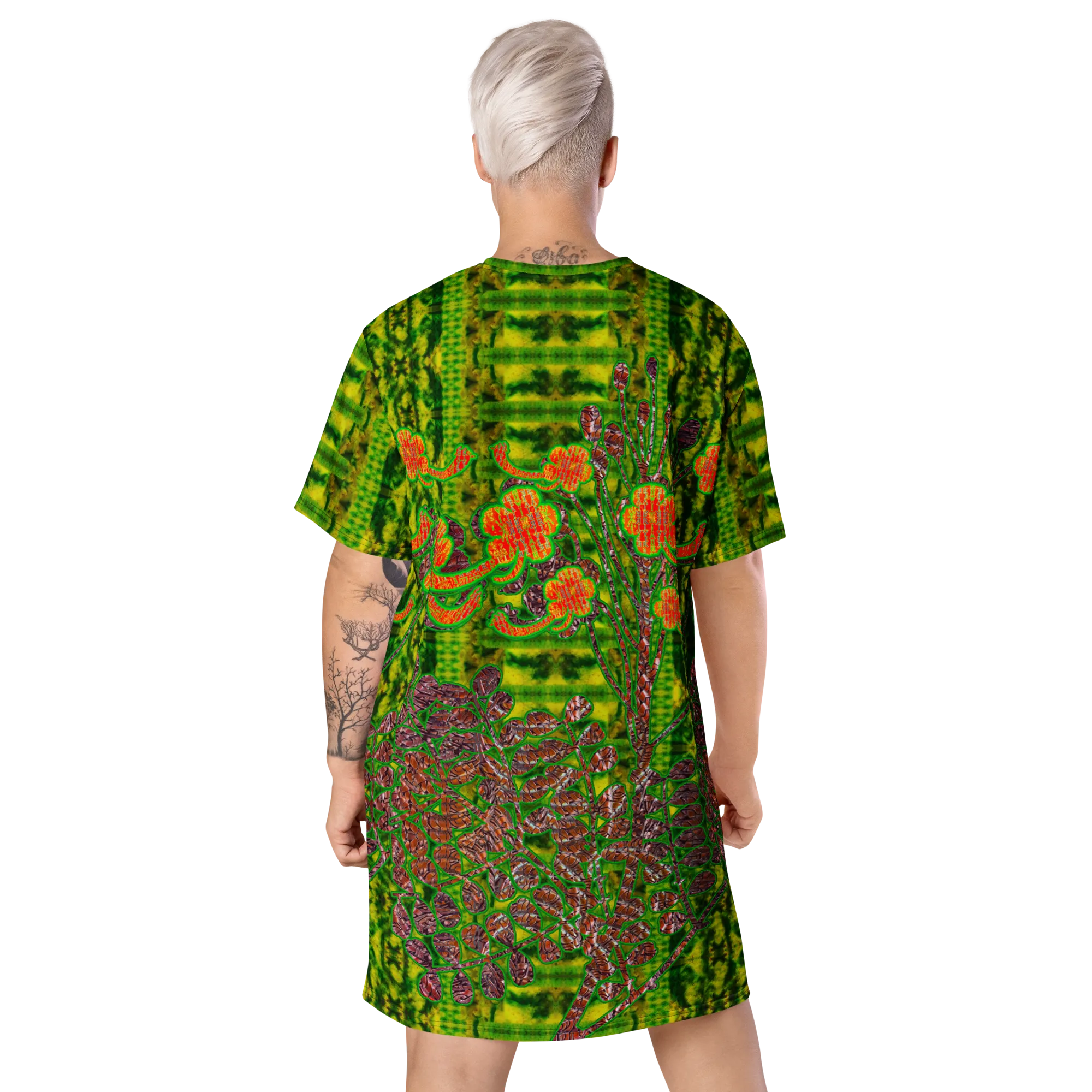 T-Shirt Tunic (Muliebris/Virilis)(WindSong Flower) RJSTH@Fabric#3 RJSTHW2024 RJS