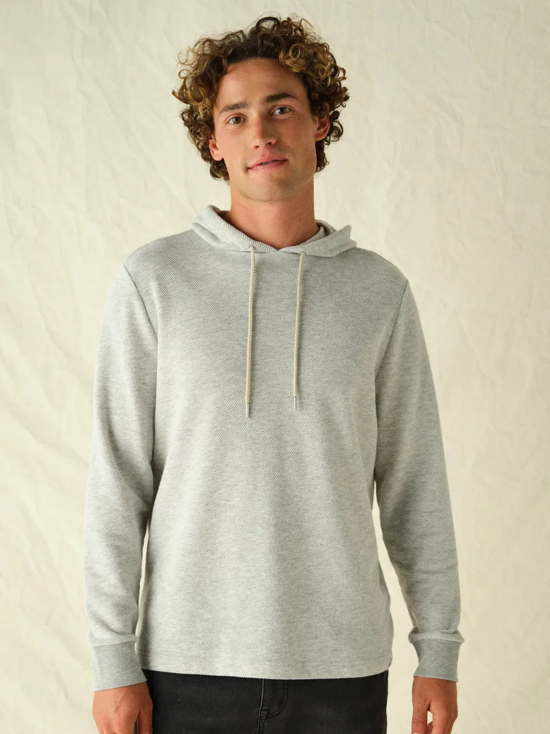 Tailwind Hoodie | Heather Grey Twill