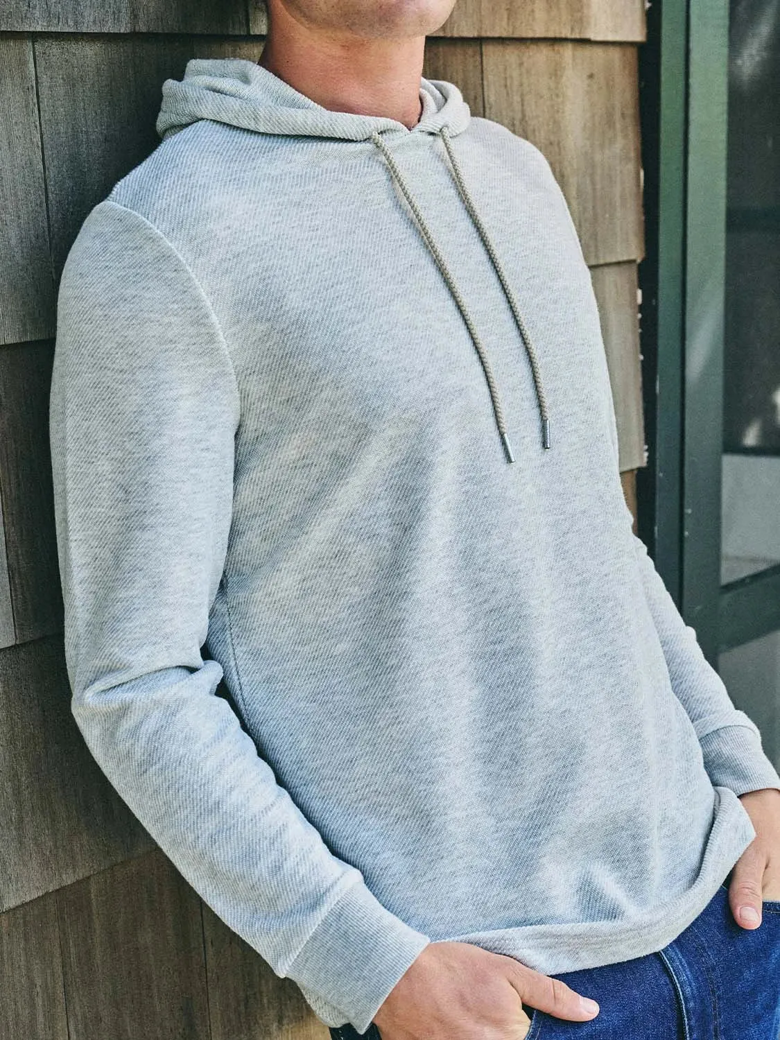 Tailwind Hoodie | Heather Grey Twill