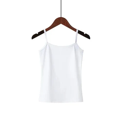 Tank Tops Women Sleeveless Big Size T Shirt Ladies Vest Singlets Camisole Cotton