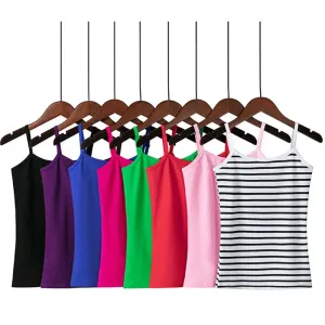 Tank Tops Women Sleeveless Big Size T Shirt Ladies Vest Singlets Camisole Cotton
