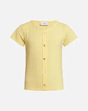 Teen Hin Rib Tee - Yellow
