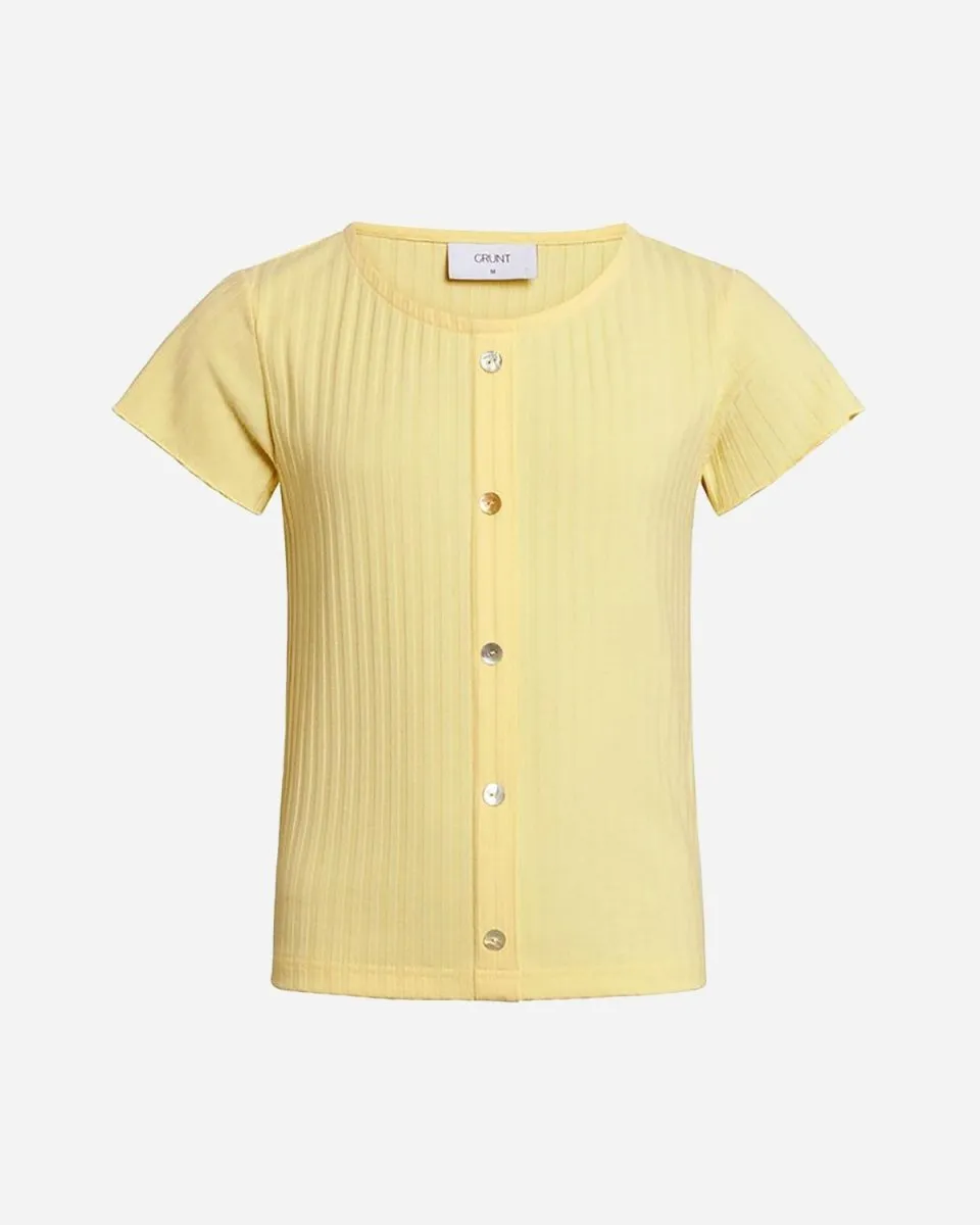 Teen Hin Rib Tee - Yellow
