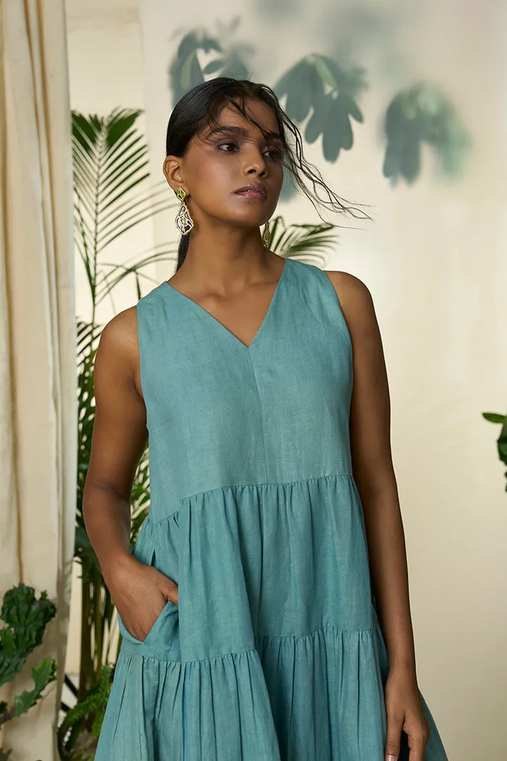 Tempest Hemp Cotton Tiered Dress