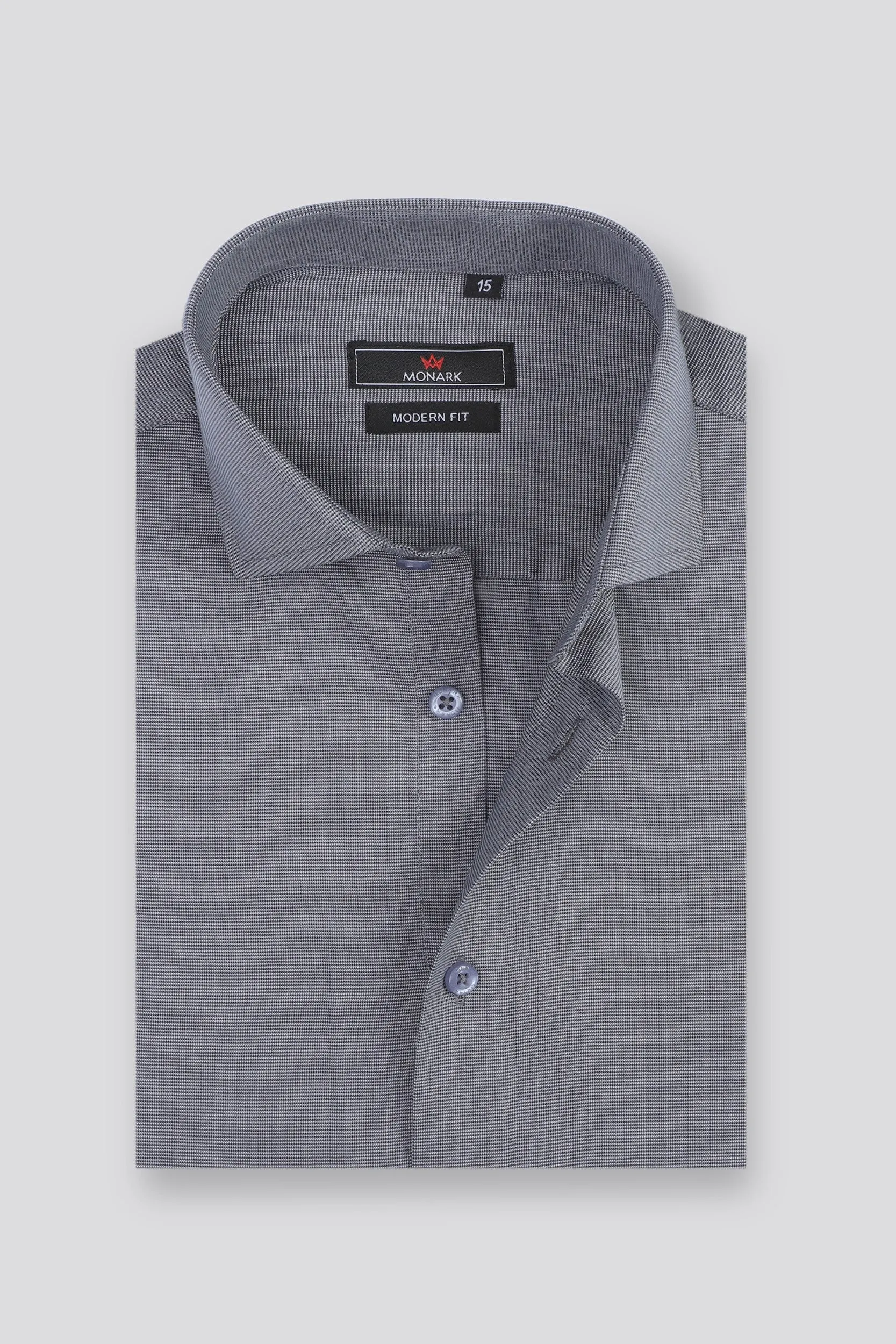 TEXTURED FORMAL SHIRT