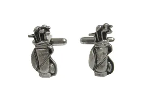 Textured Golf Club Cufflinks