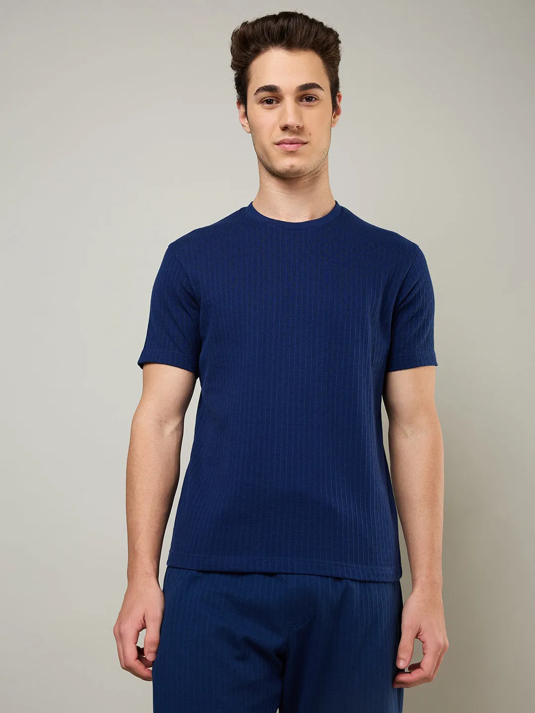 Textured Jacquard T-Shirts