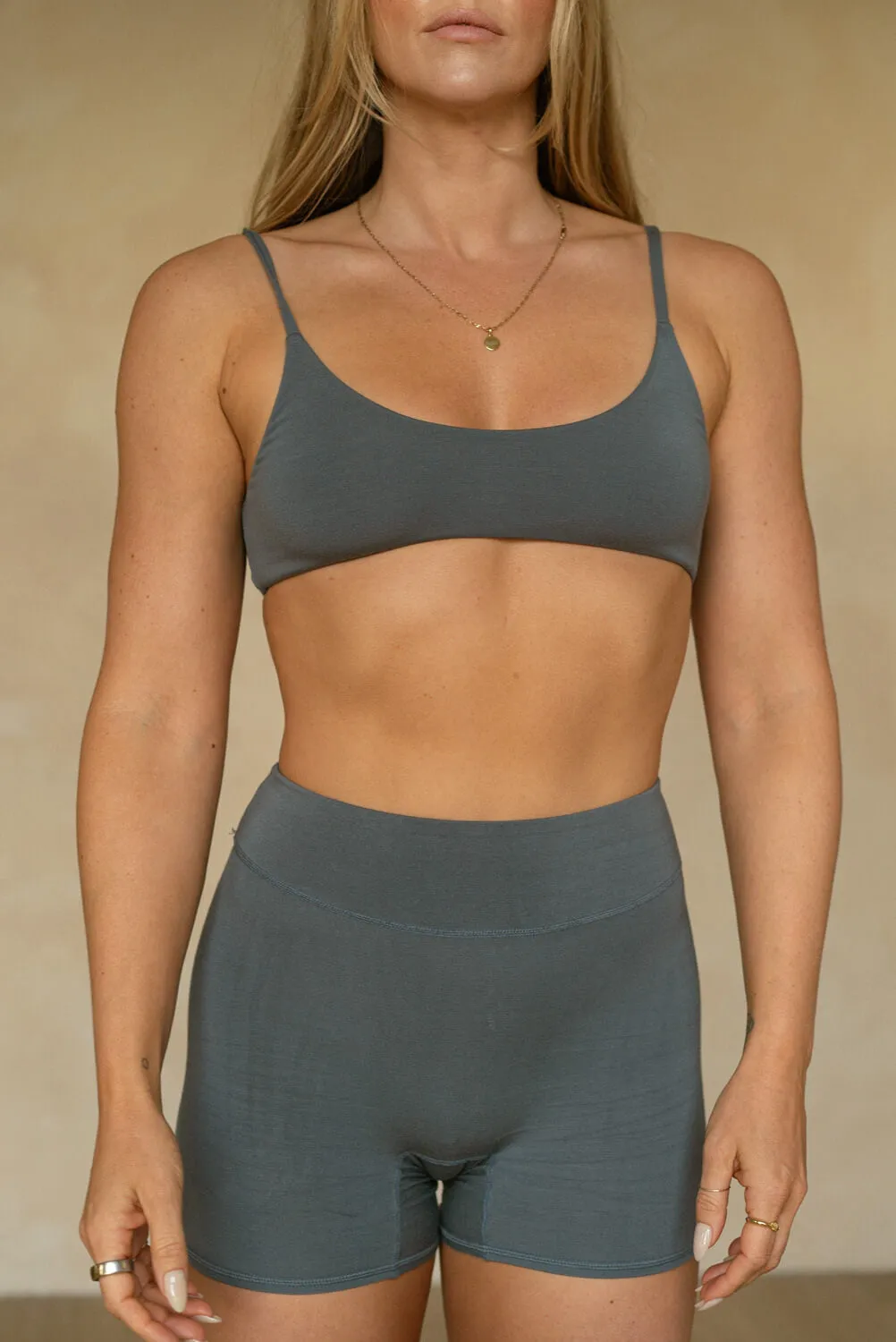 The Cool-Comf Scrunch Boxer Shorts - Misty Gray
