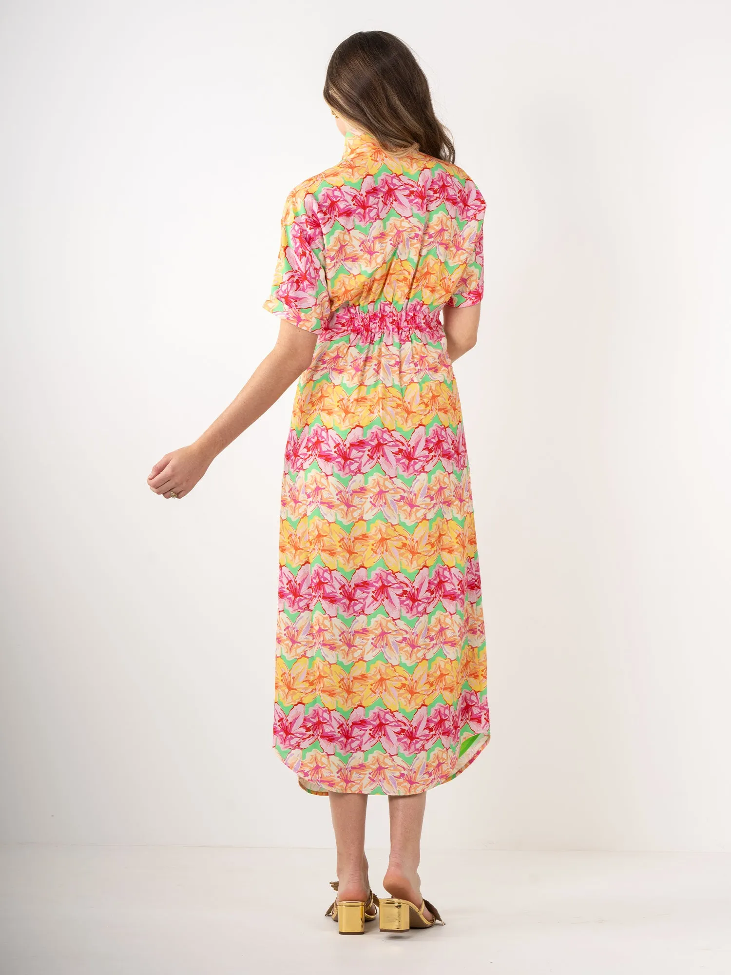 The Georgia Dress - Azalea