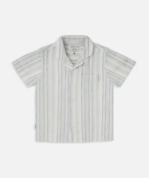 The Indie Livorno S/s Shirt - Stone Multi
