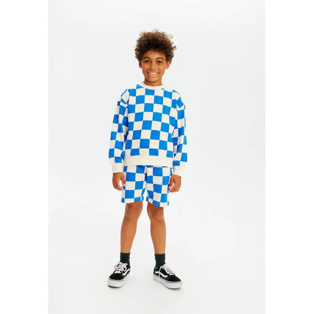 The New - Jeffry Oversized Sweatshirt - Strong Blue