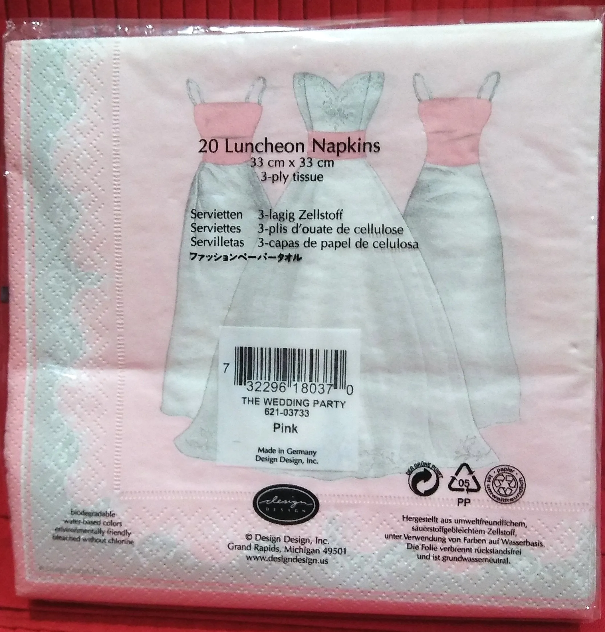 THE WEDDING PAPER LUNCHEON NAPKINS
