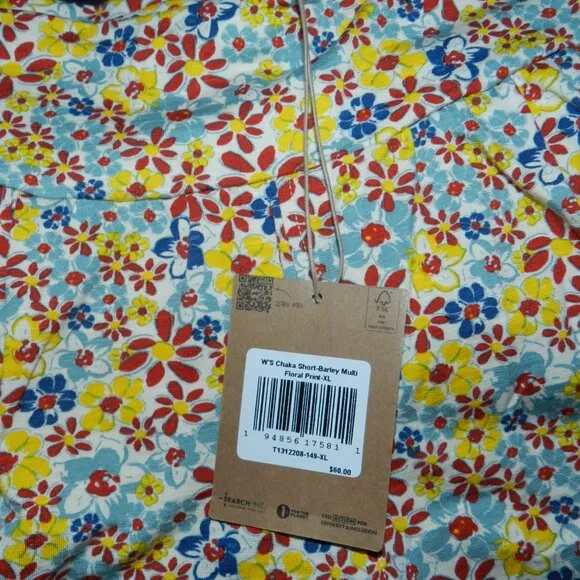 Toad &amp; Co. Chaka Floral Spring Summer Pull on Shorts NWT🆕📦🏃💨⚡
